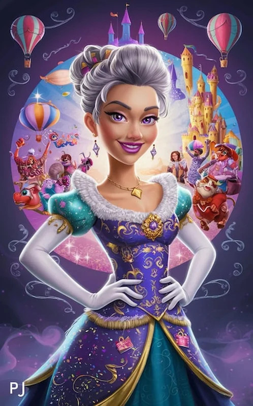 Księżniczki Disneya w uścisku