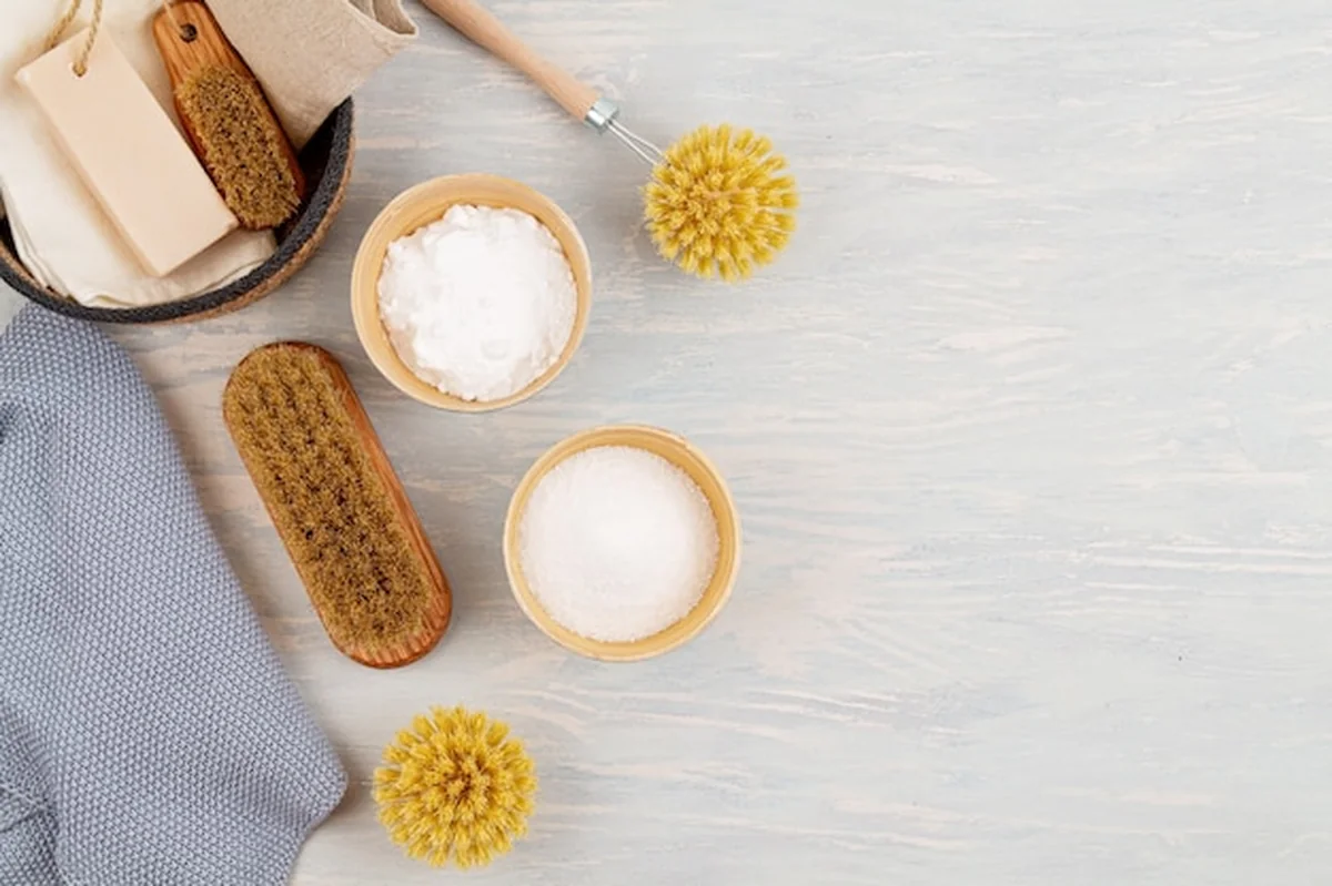 Naturalne organiczne środki czyszczące wielokrotnego użytku do użytku domowego